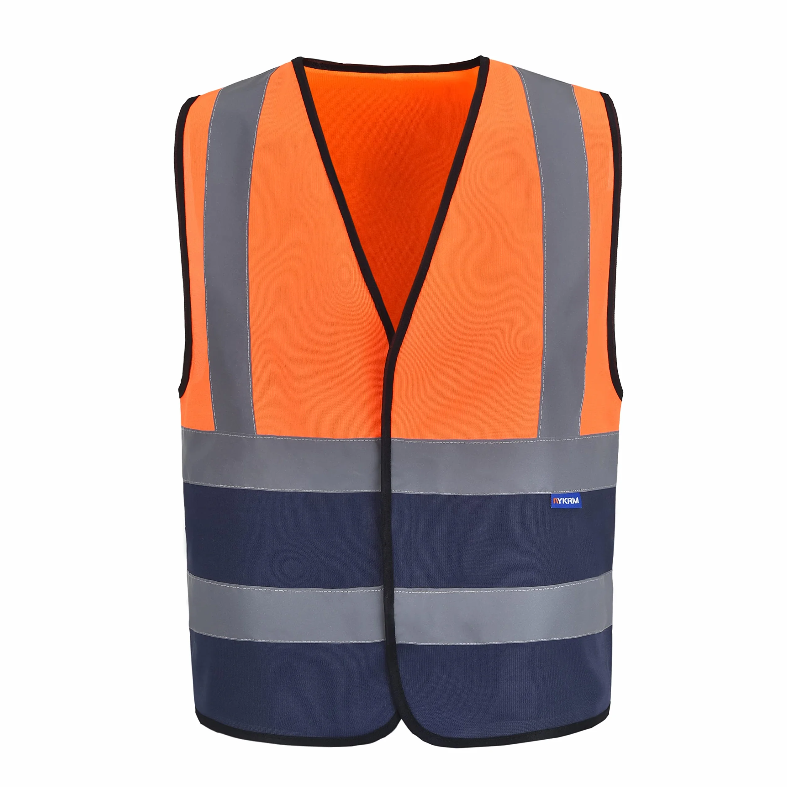 AYKRM Chaleco de seguridad Reflectante Alta visibilidad Ropa de trabajo chaleco Seguridad Chaleco de Trabajo