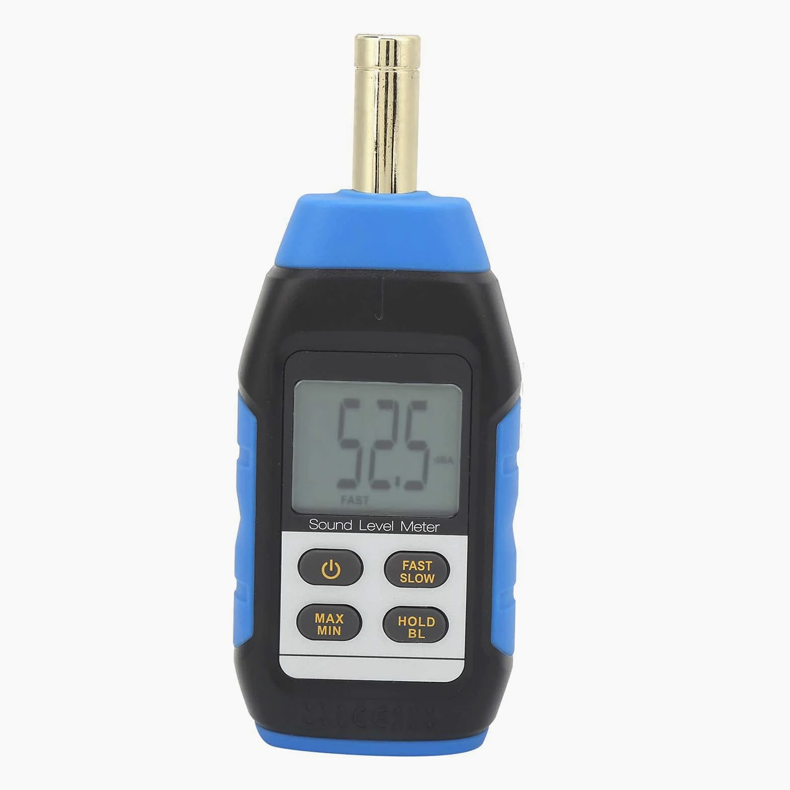 Medidor de Decibelios Portátil VMS-1, Probador de Ruido de Alta Precisión para Fábricas y Audio Doméstico, Plástico + Metal