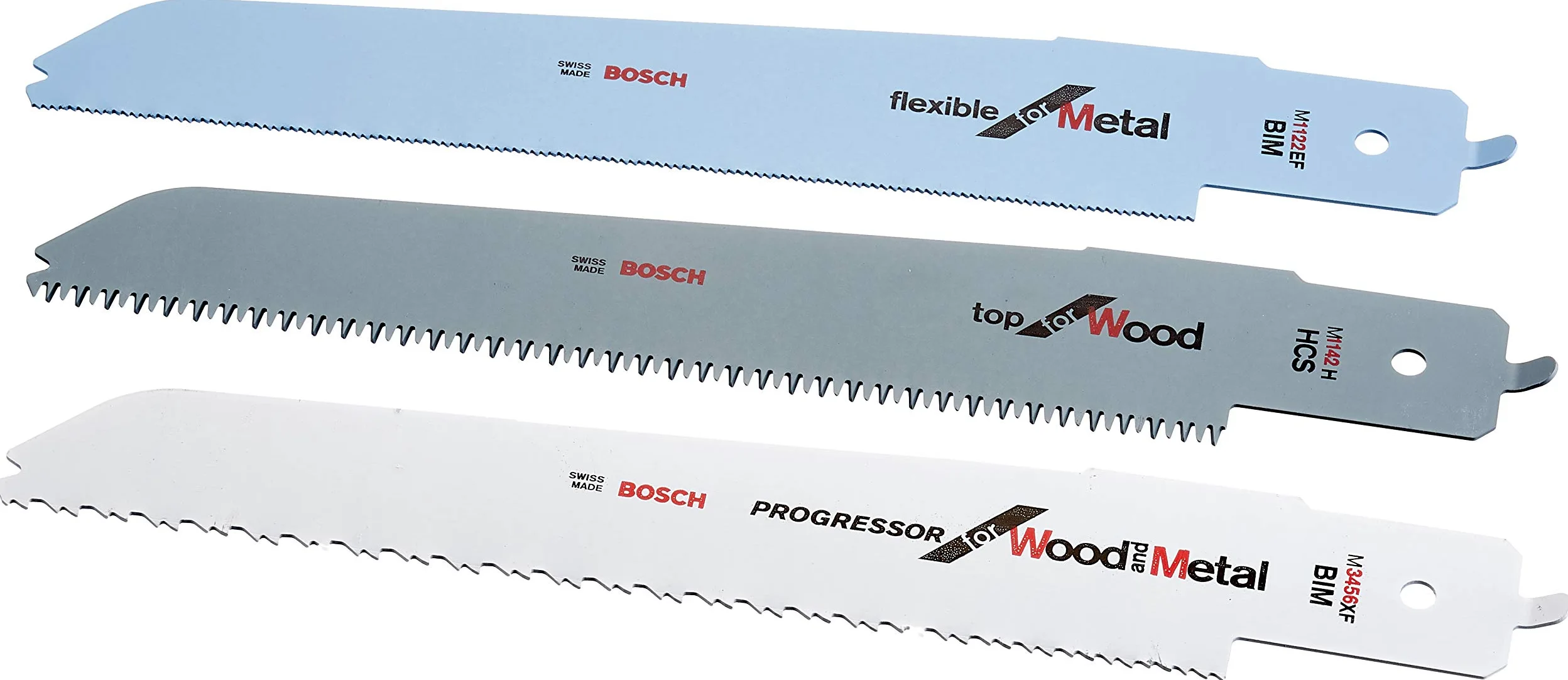 Bosch 2 608 656 934 934-Juego de 3 Hojas de Sierra de calar para la multisierra PFZ 500 E de Bosch 934-M 1142 H M 3456 XF M 1122 EF (Pack 1)