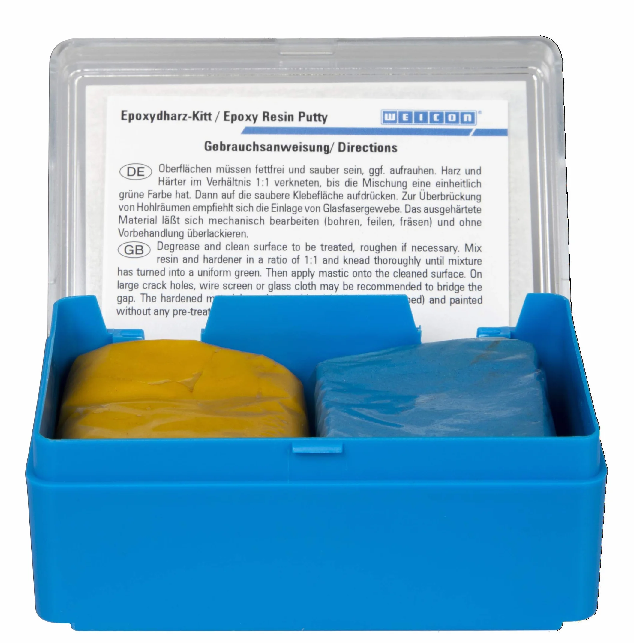 WEICON Masilla de Resina Epoxi | 100 g | Para reparaciones universales