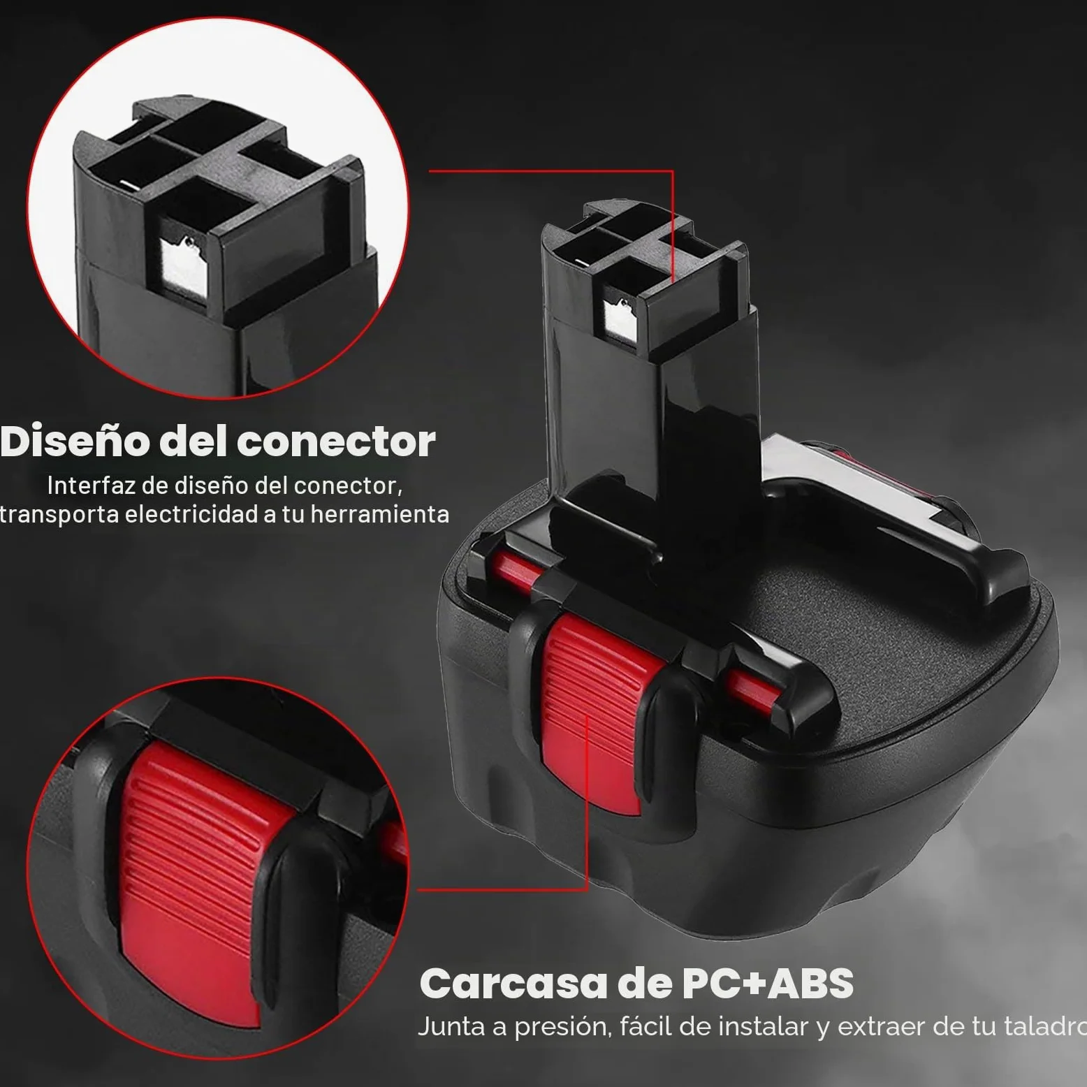 2X NI-MH de Repuesto para Bosch Bateria 12V 3.6Ah BAT043 BAT045 BAT120 BAT139 2607335542 2607335526 2607335526 2607335274 2607335709 GSR 12-2 12VE-2 PSR 12 GSB 12VE-2 22612 23612 32612