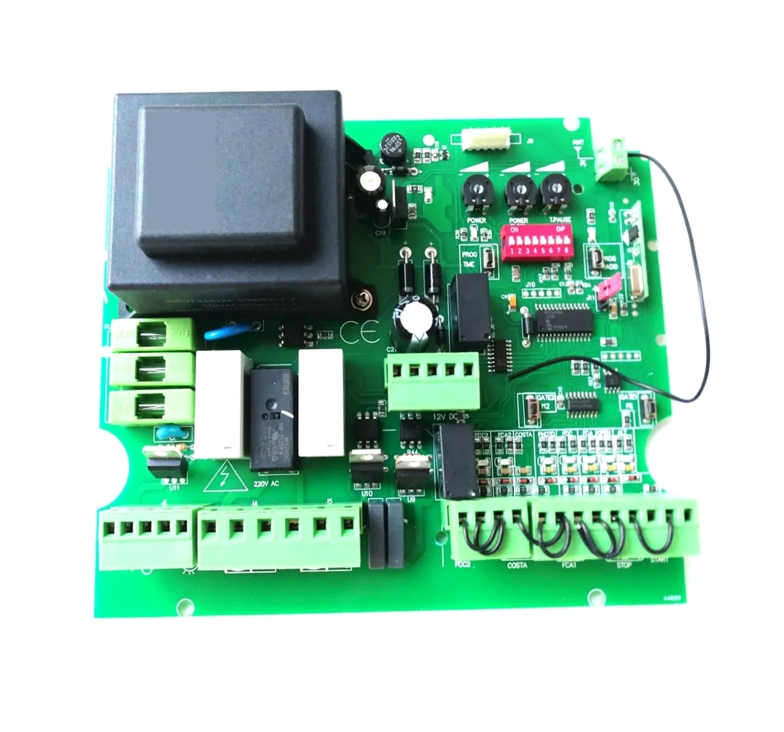 Sin caja, abridor de puerta oscilante, placa de tarjeta de Control for actualización, modelo Universal, placa de circuito de CA, placa de Control de repuesto(Kit 0)