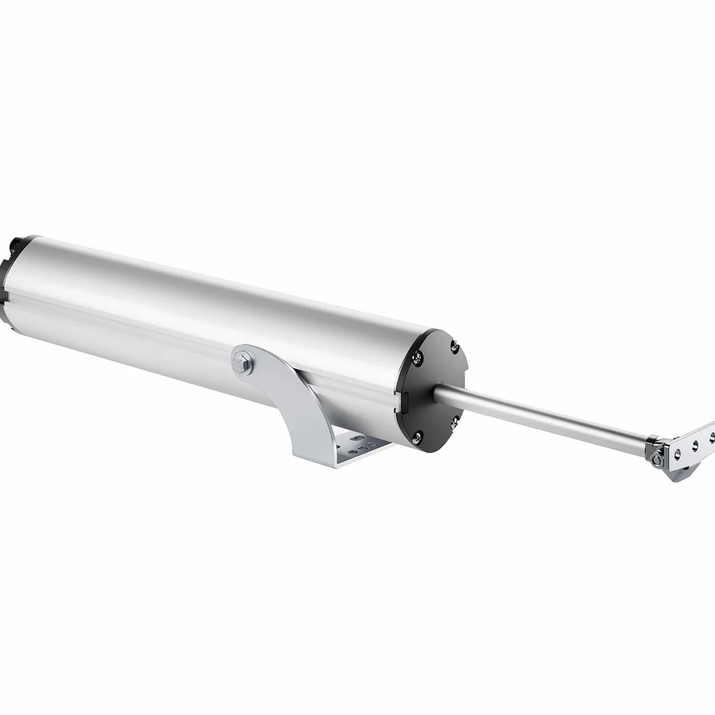 COMUNELLO Abreventanas con accionamiento de husillo Fast 50 230 V, carrera de 300 mm, aluminio gris