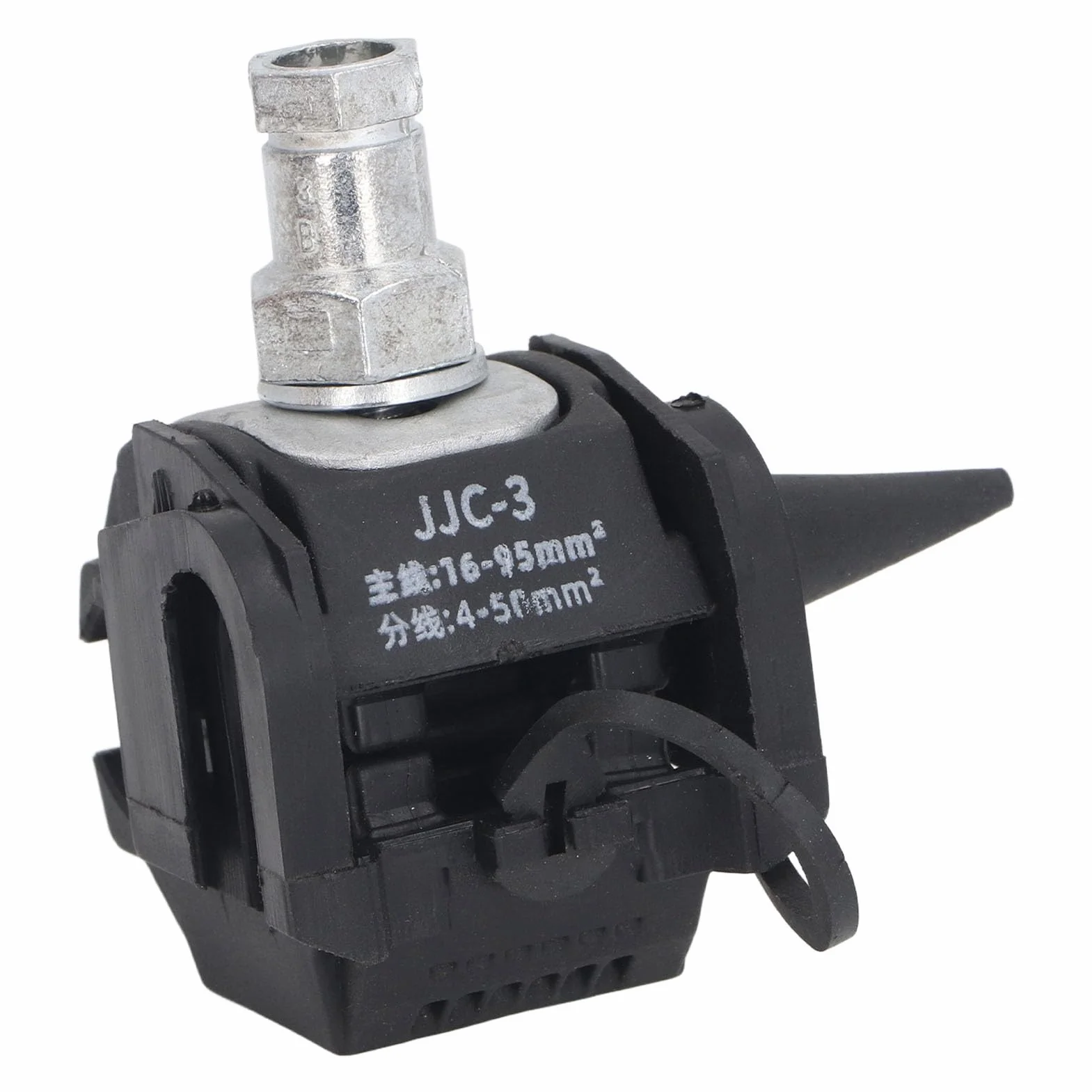 5 PCS Conector de perforación de aislamiento 1kV Sin pinza de perforación de cañón alto divisor de cable de bajo voltaje JJC 3 Aislamiento de alambre de cable de punción (JJC-3)