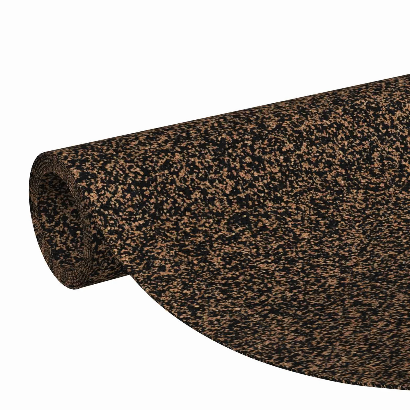 vidaXL Rollo de Corcho Marrón 200 x 100 cm Corcho y Caucho, Rollo de Corcho Rectangular, ecológico, Material Flexible para tableros, Accesorio Moderno, Beige Absorbe Sonido