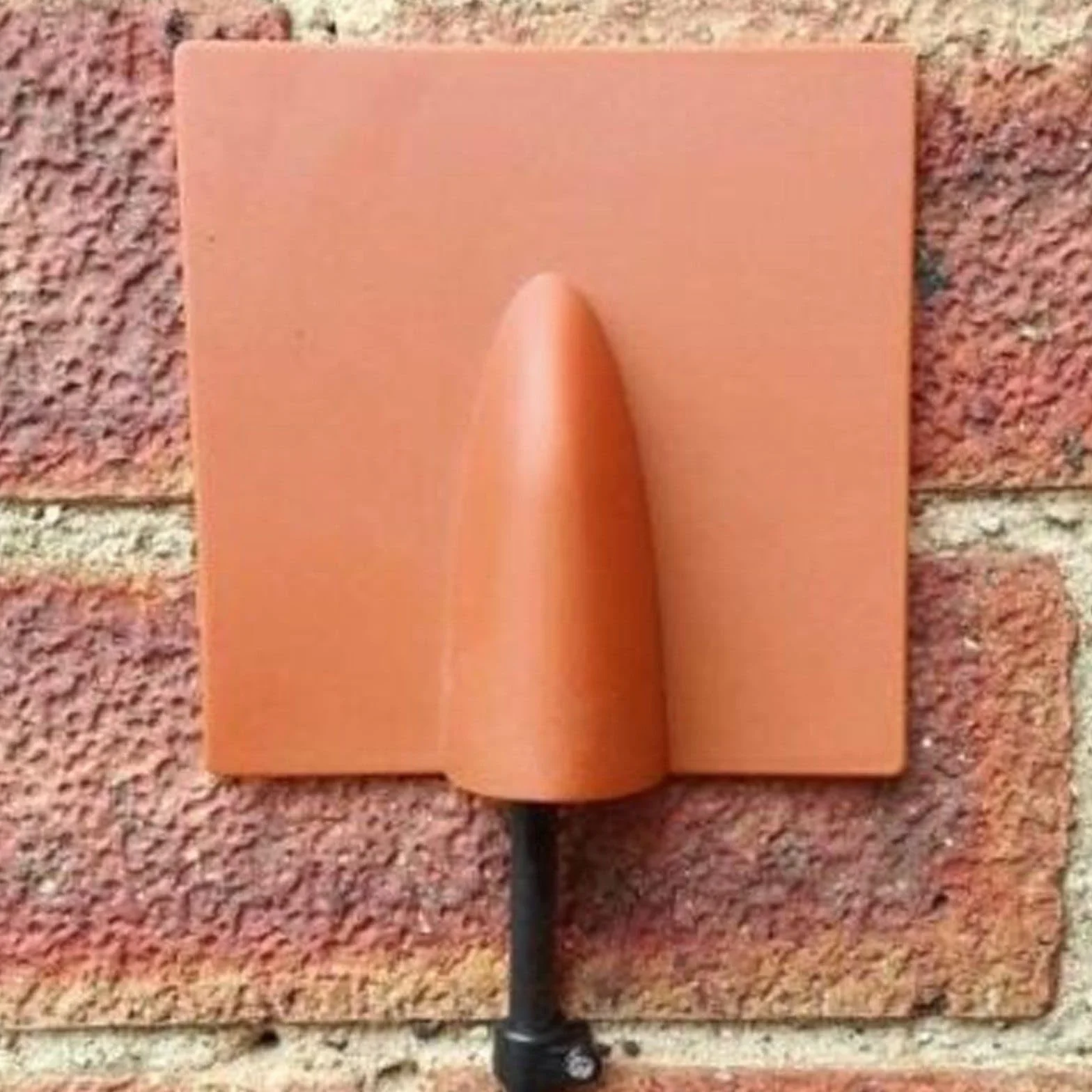 Cubierta de Pared Exterior para Cables Marrón 110 x 110 x 33 mm Impermeable