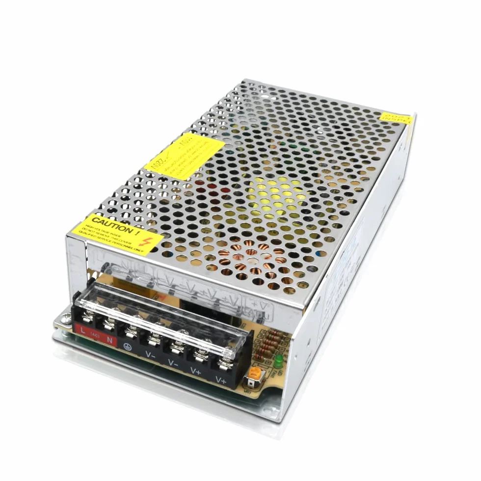 Transformador de Potencia 24V 10A 240W Fuente Alimentación Interruptor AC 110V / 220V a DC 24V, para Tira de LED y Luces LED