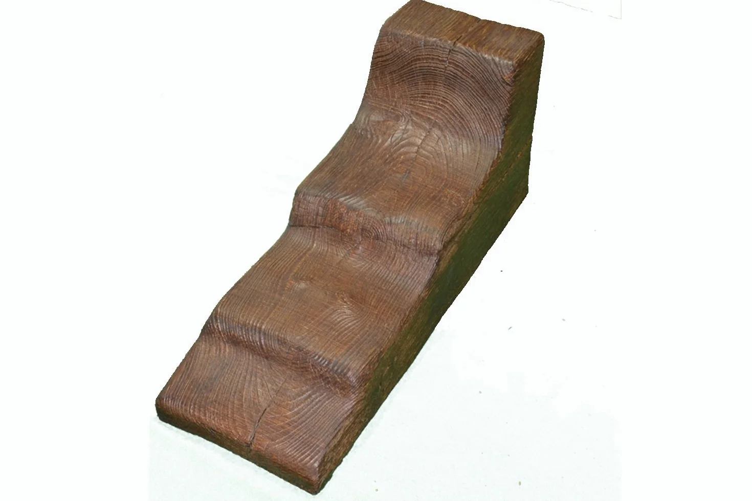 Ménsula para viga de poliuretano 47 x 16,3 x 21cm Nogal