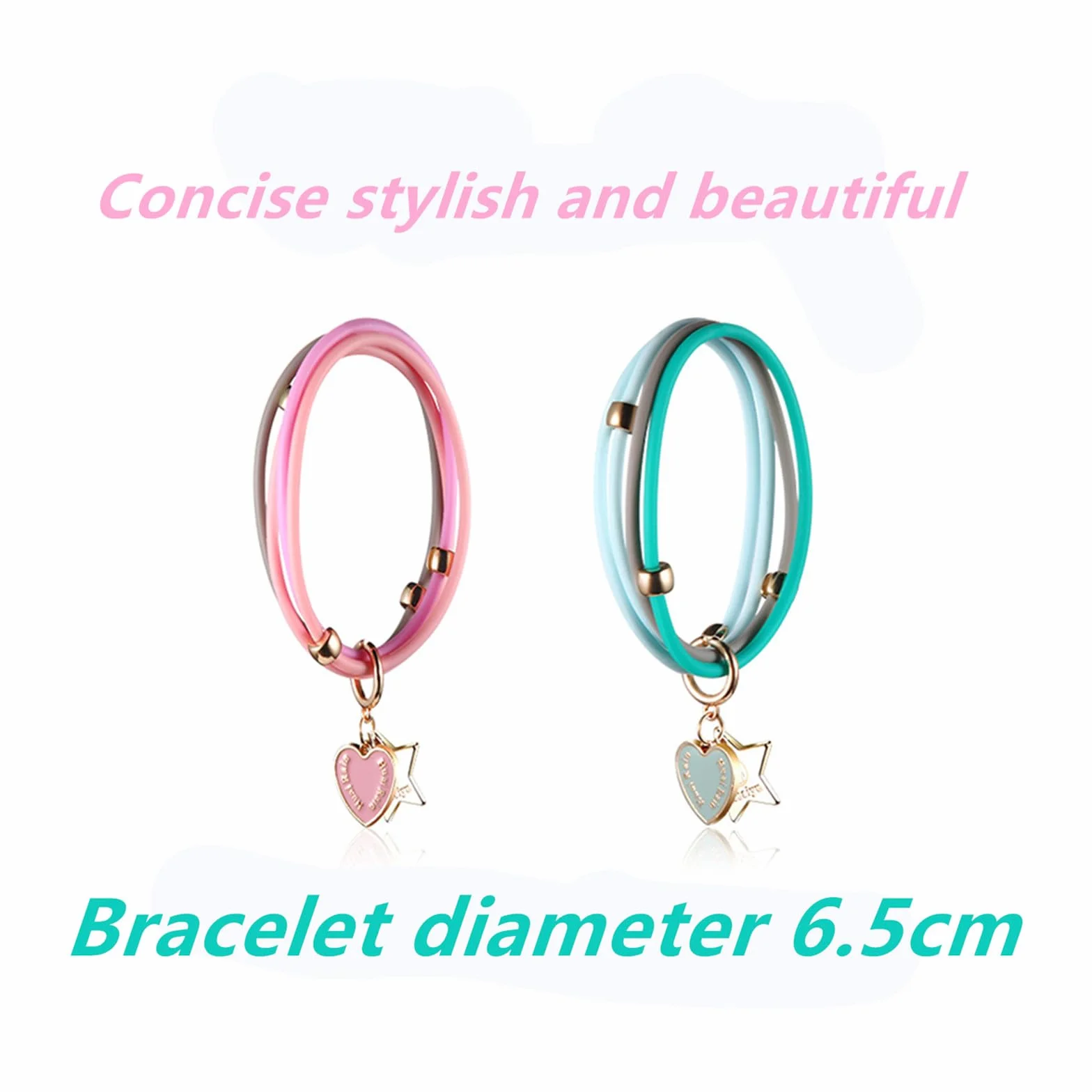 Pulseras Repelentes de Mosquitos 2 Pieza, Impermeables Antimosquitos para el Cuerpo