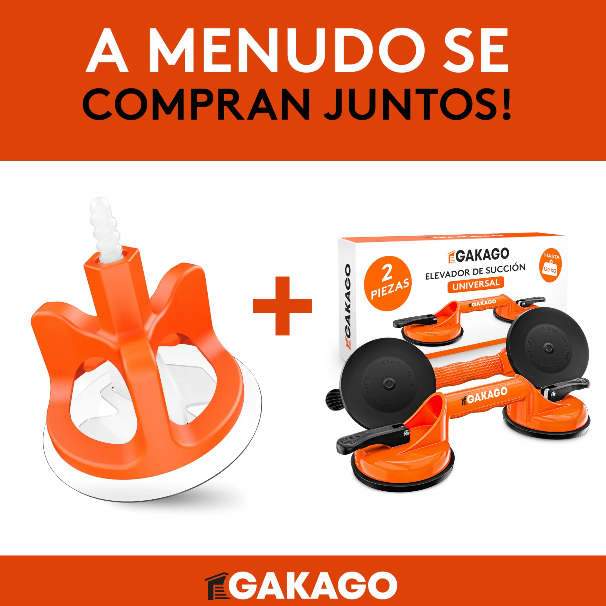 Gakago Sistema de nivelación de baldosas 200 tacos roscados de 2 mm - Ayuda a la colocación para un patrón de juntas perfecto - Gama superior para grosores de baldosa de 3-18 mm